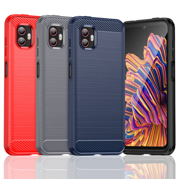 Samsung Galaxy Xcover Serie Galaxy Xcover 6 Pro Handyhülle TPU Mode Gebürstet – Bild 2