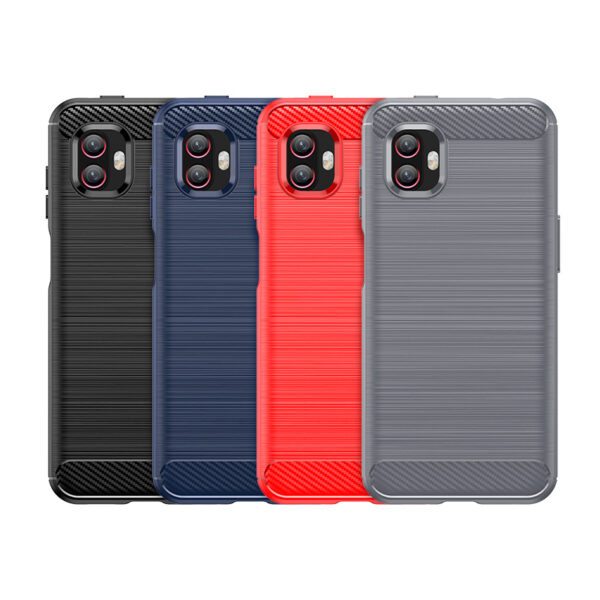 Samsung Galaxy Xcover Serie Galaxy Xcover 6 Pro Handyhülle TPU Mode Gebürstet – Bild 5