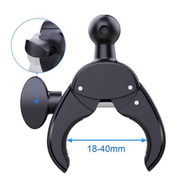 Handyhalterung Fahrrad Schwarz Handyhalter Universal Einfach – Bild 3